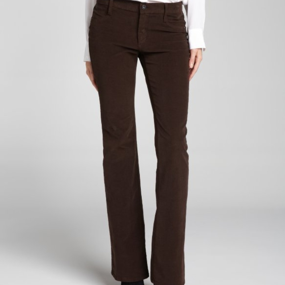 NWT James Jeans Corduroy Bootcut Sample Pants SZ25